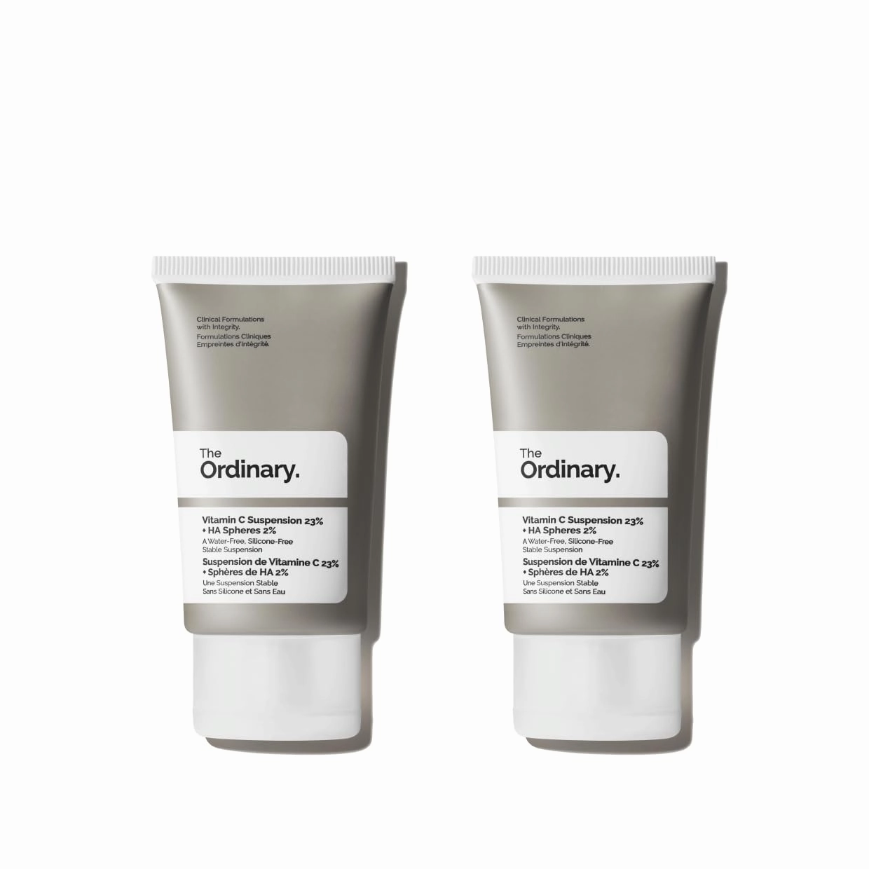 The Ordinary Vitamin C Suspension 23%   Hyaluronic Acid Spheres 2%, Serum with Pure L-Ascorbic Acid