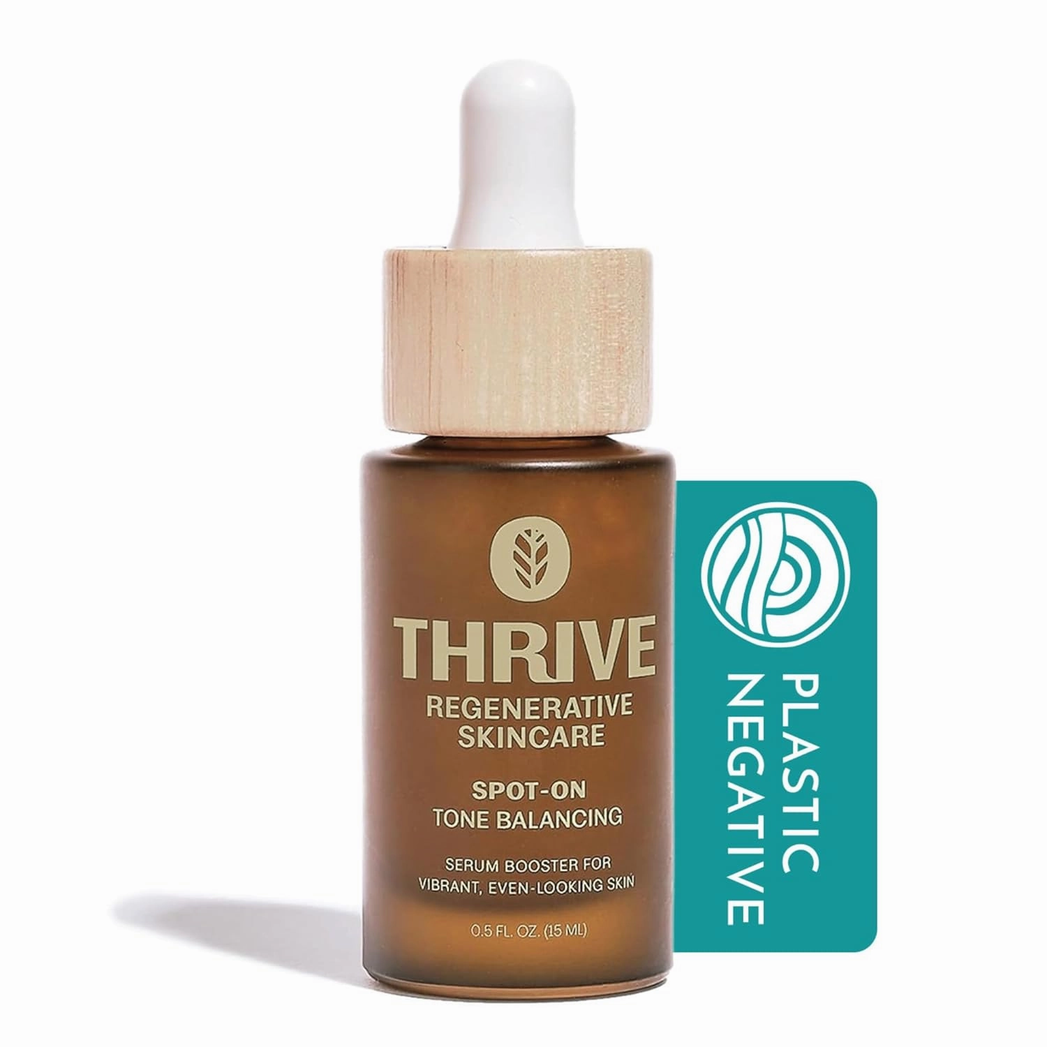 Thrive Spot On Tone Balancing Face Serum - Brightening Serum Eliminates Dark Spots - Vegan, Made in USA, 0.5 Fl Oz