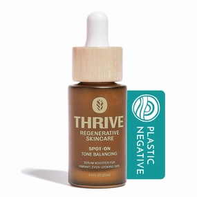 Thrive Spot On Tone Balancing Face Serum - Brightening Serum Eliminates Dark Spots - Vegan, Made in USA, 0.5 Fl Oz