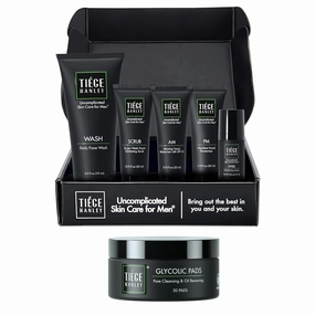 Tiege Hanley Level 2 Routine   Glycolic Pads Bundle