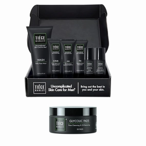 Tiege Hanley Level 3 Routine   Glycolic Pads Bundle