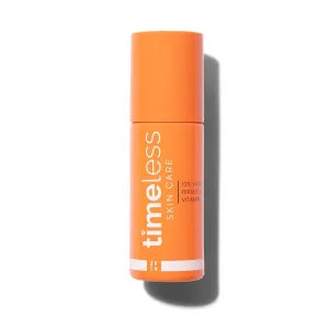 Timeless Skin Care Vitamin C Serum with Vitamin E & Ferulic Acid - Brightening Serum - for Oily & Dry Skin - Fragrance-Free - 1.7 Fl Oz