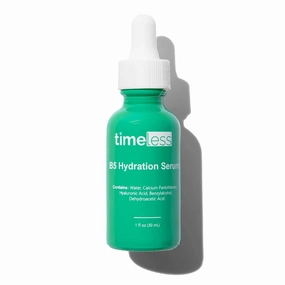Timeless Skin Care Vitamin B5 Serum - Hydrating Face Serum with Hyaluronic Acid - Oil-Free - for Oily Skin - Fragrance-Free - 1 oz