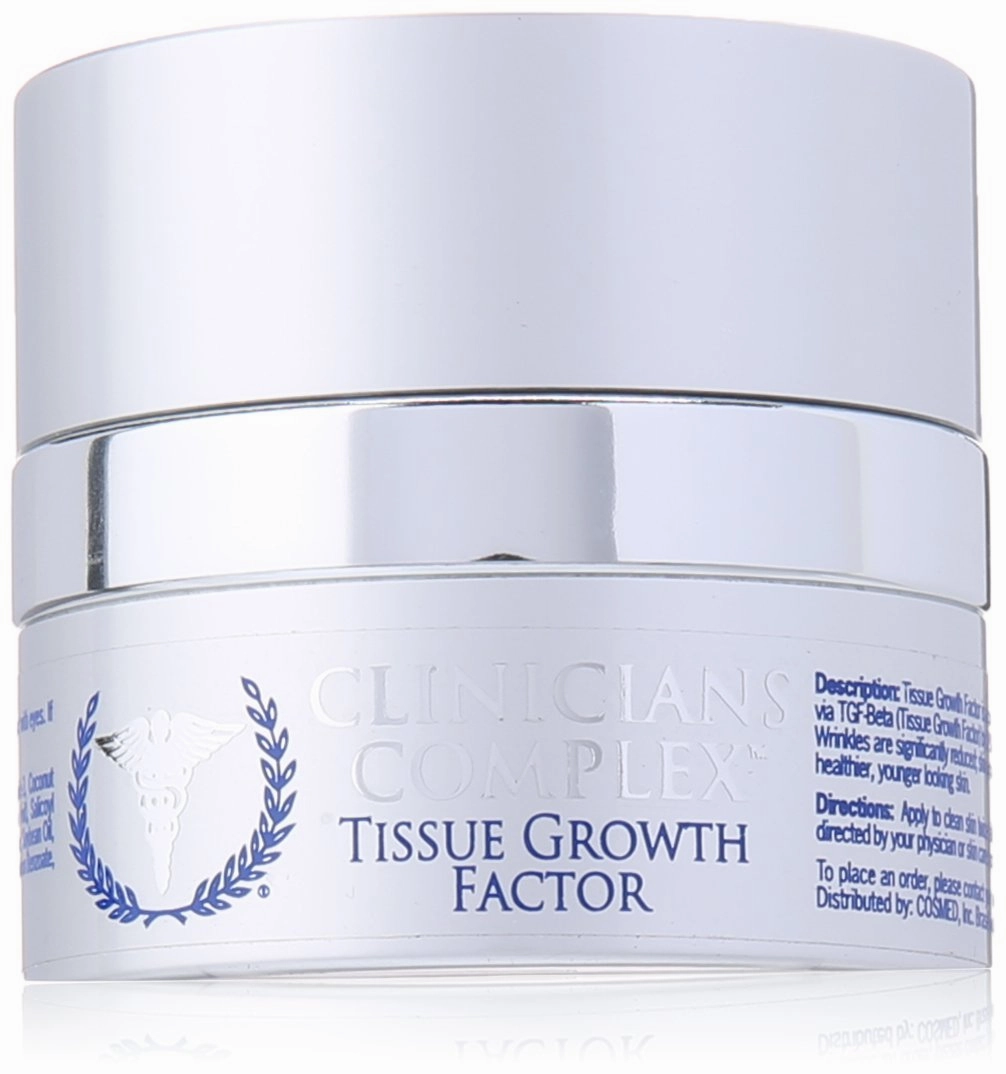 Tissue Growth Factor Serum With Peptide | Epidermal Growth Factor Serum and Collagen Night Cream - 1.0 Ounce