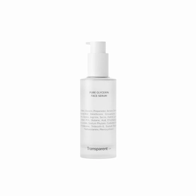 TRANSPARENT LAB PURE GLYCERIN FACE SERUM - Moisturizing Serum With Glycerin