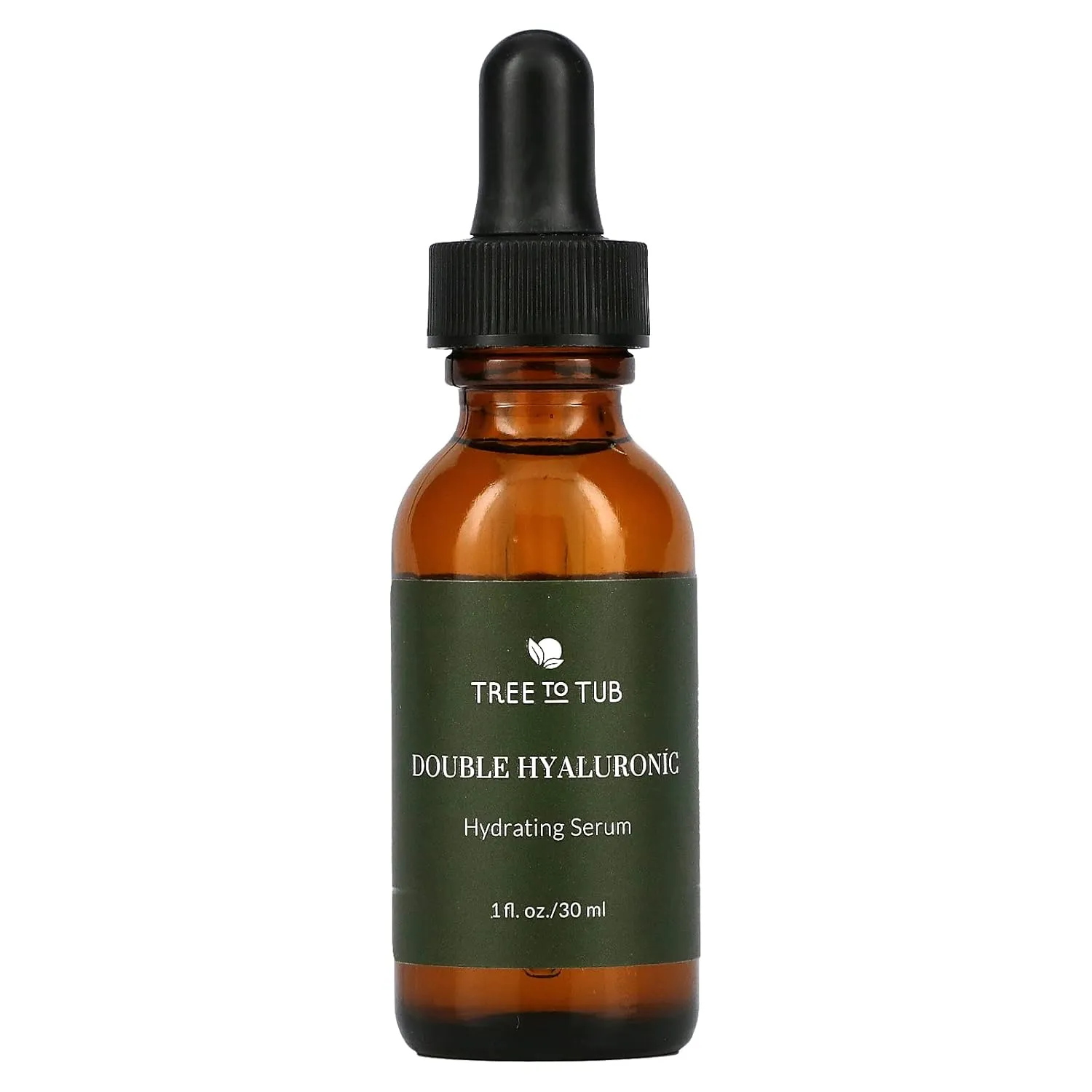 Tree To Tub Double Hyaluronic Acid Hyaluronic Acid Serum for Face - Anti-Aging Hydrating Serum - Targets Fine Lines & Dry, Sensitive Skin