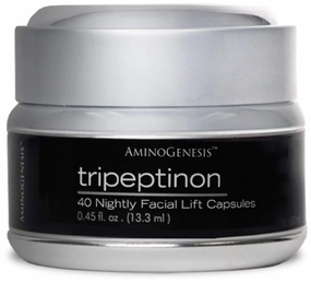 Tripeptinon Cermide Age Defying, Lifting and Firming Renewal Serum for Restoring Youth, 40 Capsules