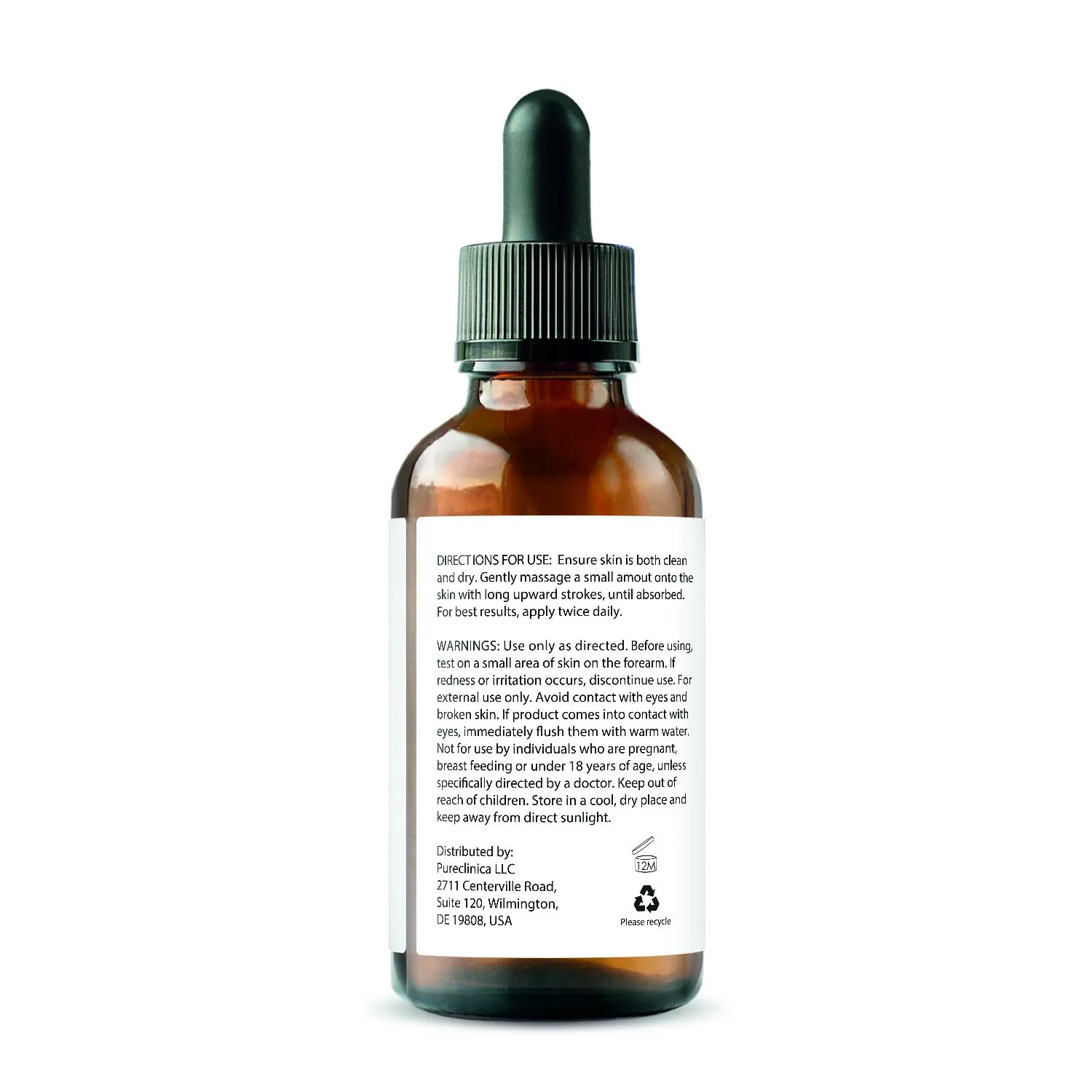 Triple Strength Vitamin C, E & Ferulic Acid Serum (w/Retinol & Double Weight Hyaluronic Acid) – 30ml / 1 fl oz (6 bottles)