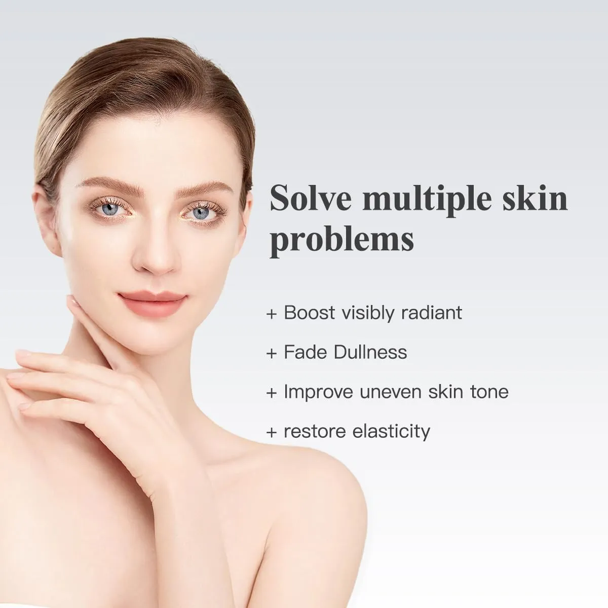 Triple Vitamin C Dark Spots Correction Capsules Serum For Face,Camellia VE Anti-Aging Essence For Women Camellia Niacinamide serum For Women To Tighten Sagging Skin And Reduce Fine Lines