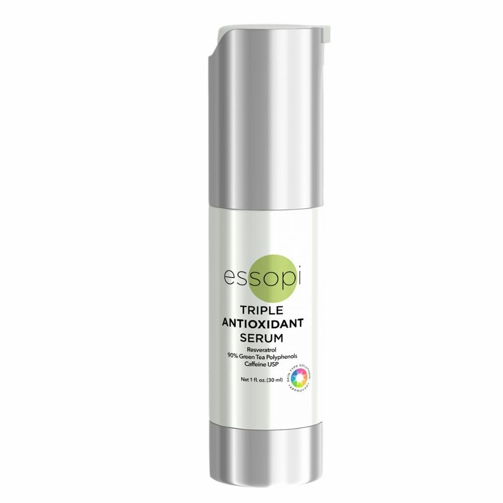Triple Antioxidant Serum - Medical Grade Anti-Aging Face Treatment for Sensitive Skin, Reduces Appearance of Pores and Wrinkles (1 fl. oz.)