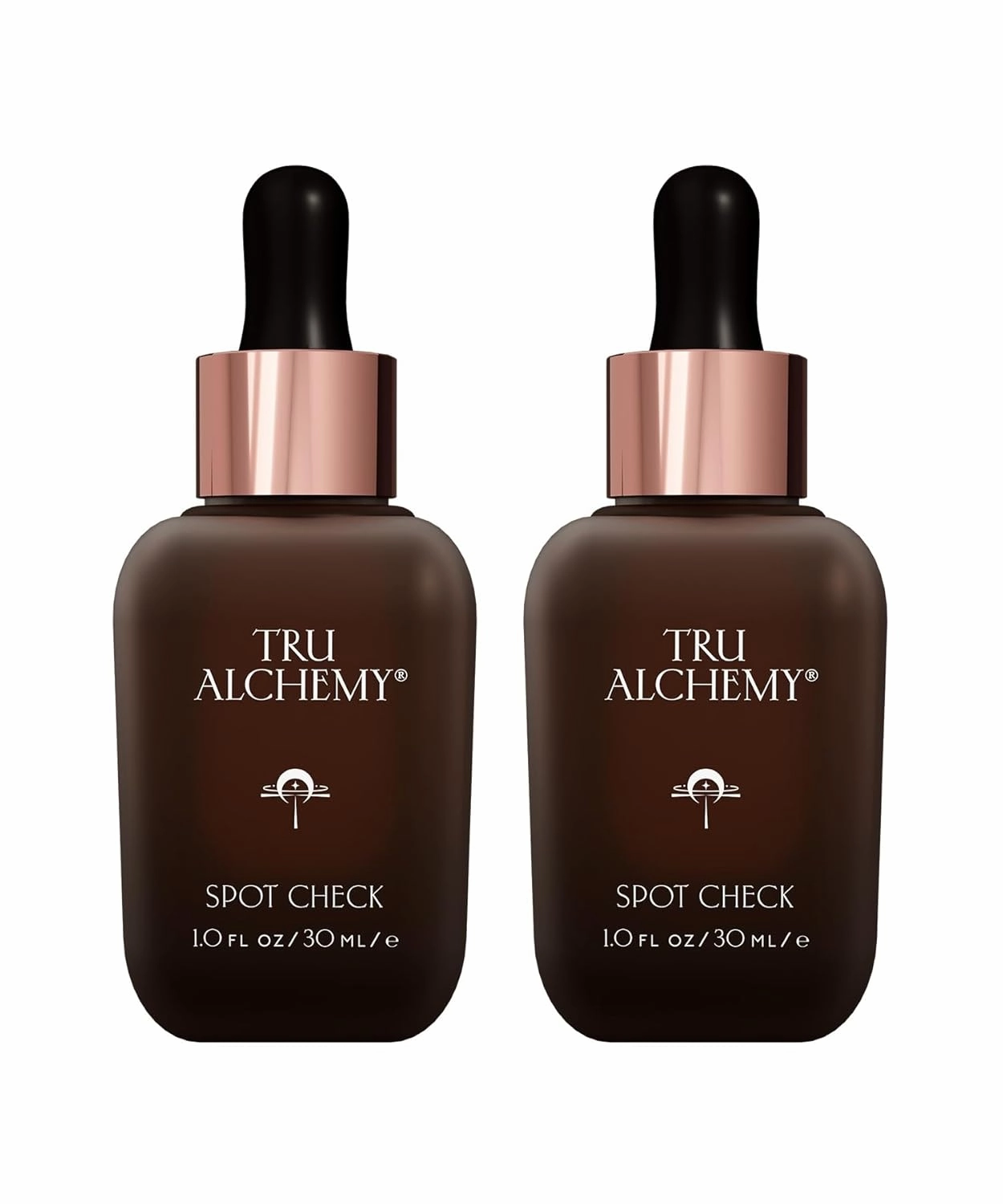 Tru Alchemy Spot Check Dark Spot Remover For Face - Niacinamide, Hyaluronic Acid, Lactic & Glycolic Acid Serum - Facial Age Spot Remover for Women - Dark Spot Corrector for Face - 1 fl oz (2-Pack)