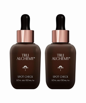 Tru Alchemy Spot Check Dark Spot Remover For Face - Niacinamide, Hyaluronic Acid, Lactic & Glycolic Acid Serum - Facial Age Spot Remover for Women - Dark Spot Corrector for Face - 1 fl oz (2-Pack)