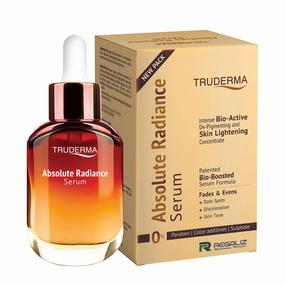tru'derma Absolute Radiance Serum | Intense Bio-Active De-Pigmenting & Skin Brightening Concentrate | 30ml