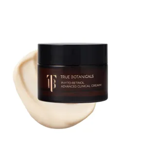 True Botanicals Phyto Retinol Advanced Clinical Cream | Anti-Aging Serum | Retinol Alternative | Targets & Reduces Fine Lines & Wrinkles | Dermatologist Tested, All Natural, Vegan | 1 fl oz | 30 ml