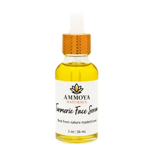 Turmeric Brightening Face Oil Dark Spot Corrector Serum Oil, Turmeric Face Serum Oil, Bright Skin Dark Spot Corrector Face Serum (1 Ounce)