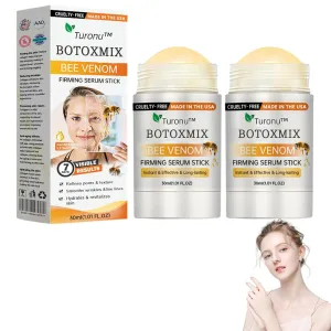 Turonu Botox Bee Venom Firming Serum Stick, Advanced Firming & Wrinkle-Reducing Cream, Skin Firming Cream For Body, Lifts, Plumps and Firms Skin, Natural Bee Venom Serum for All Skin Types (2 Pack)
