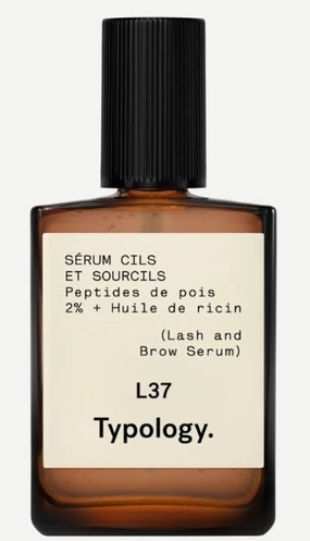 Typology Eyebrow & Eyelash Serum with 2% Pea Peptides   Castor Oil & Complimentary Sheet Masque