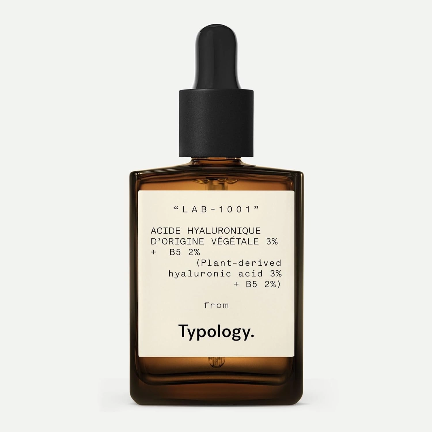Typology Hydrating Serum with 3% Hyaluronic Acid   2% B5 (1 Fl. Oz) & Complimentary Sheet Masque