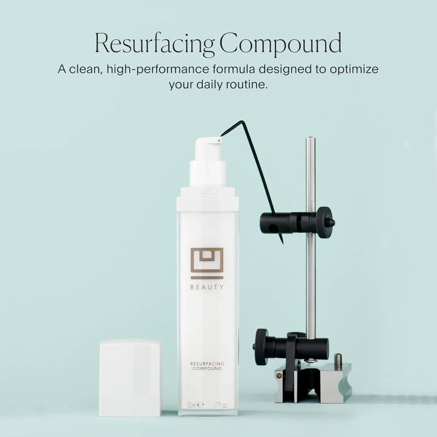 U Beauty Resurfacing Compound - Anti-Aging Daily Serum with Mandelic Acid, a Gentle Blend of Exfoliants, Retinol   Vitamin C for Smoother, Brighter, & Revitalized-Looking Skin - 1.7 fl oz