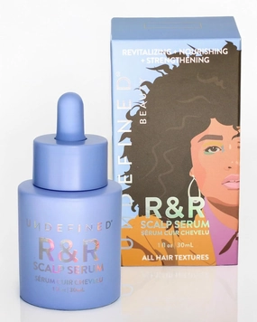 Undefined Beauty R&R Scalp Serum – Revitalizing & Strengthening Hair Treatment with Peptides, Rosemary, Ashwagandha & Niacinamide