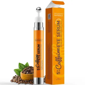 Under Eye Serum for Puffiness 5% Caffeine Eye Serum Reducing Eye Bags and Dark Circles, Under Eye Treatment for Anti-Age Eye Wrinkles Fine Lines Cream for Late Nights, Overtime