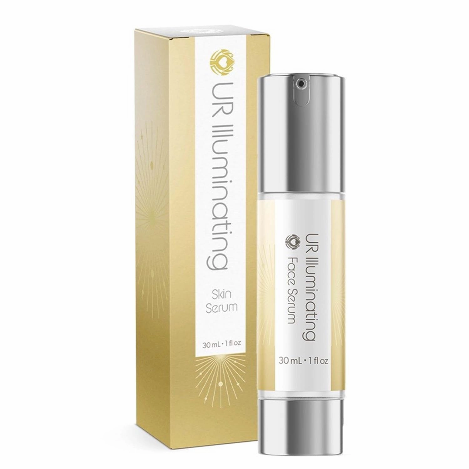 UR Illuminating Face Serum - Boosts Radiance, Evens Skin Tone, Reduces Wrinkles & Fine Lines, Fights Free Radicals, Smooth, Youthful Skin - 30ml