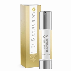 UR Illuminating Face Serum - Boosts Radiance, Evens Skin Tone, Reduces Wrinkles & Fine Lines, Fights Free Radicals, Smooth, Youthful Skin - 30ml