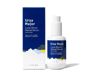 Ursa Major Lunar Bloom Retinal Serum | Potent & Gentle Facial Moisturizer | Smooth Fine Lines & Wrinkles | Vegan & Cruelty-Free | For All Skin Types | 1.0 ounce