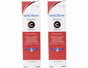 Vanicream Vitamin C Face Serum with Ceramides for Sensitive Skin - 1.2 fl oz Pack of 2