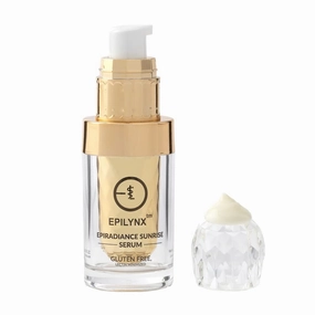 Vegan Allergen-Free for Sensitive Skin EpiRadiance Sunrise Morning Face Serum - Anti Aging Firming and Glowing - Niacinamide and Hyaluronic Acid - EPILYNX by Dr. Liia