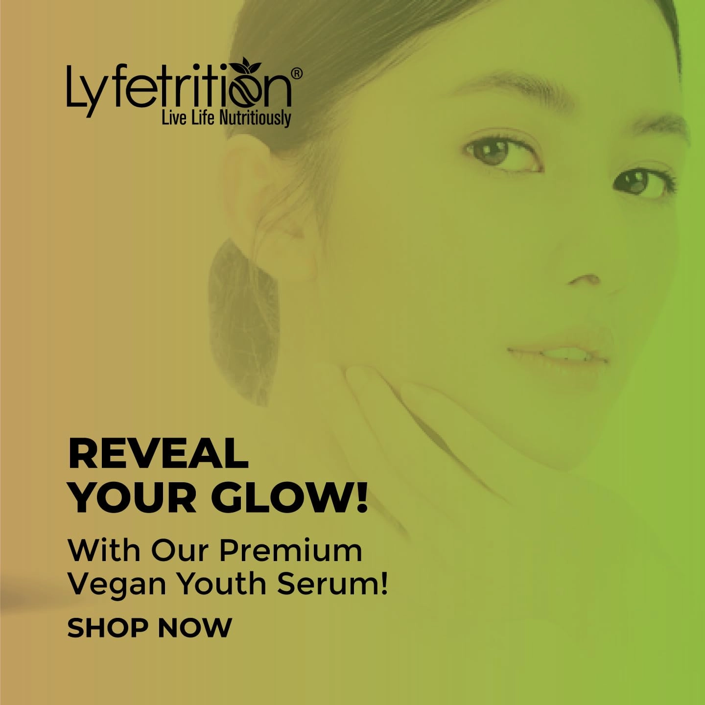 Vegan Youth | 12 Fl oz Large Bottle | Anti-Aging And Wrinkle Serum | (Skin and Face Formula).