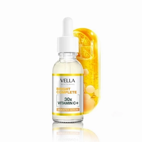 Vellanatural Vitamin C   Booster Face Serum For Skin Brightening and Anti-Dark Spots with 30X Vitamin C, 2% Niacinamide and BHA | Brighter Skin in Just 3 days 50ml