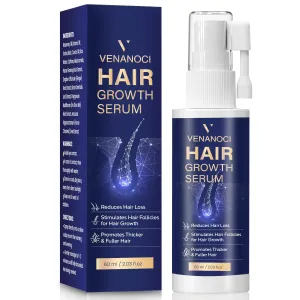 VENANOCI Hair Growth Serum Spray: with Rosemary, Biotin, Batana Oil & Rice Water – Natural Anti-Hair Loss Treatment for Thinning Hair – Promotes Thicker, Fuller Hair for Women & Men – All Hair Types