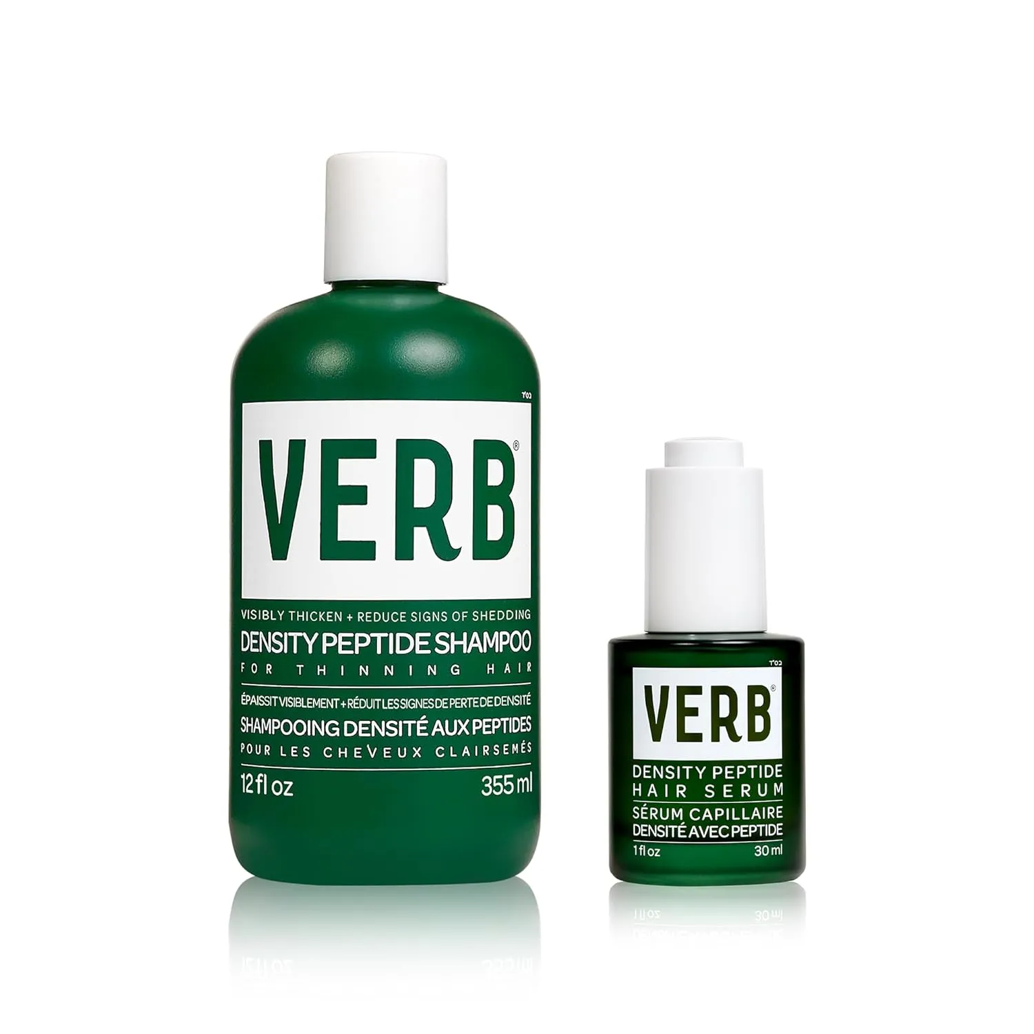 VERB Density Peptide Serum, Visibly Thicken   Reduce Signs of Shedding- No Parabens or Harmful Sulfates