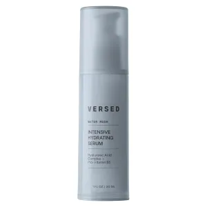 Versed Water Rush Intensive Hydrating Serum - Hyaluronic Acid Serums for Face with Vitamin B5 - Lightweight Face Serum for Dry Skin - Sensitive Skin-Approved & Clinially Tested