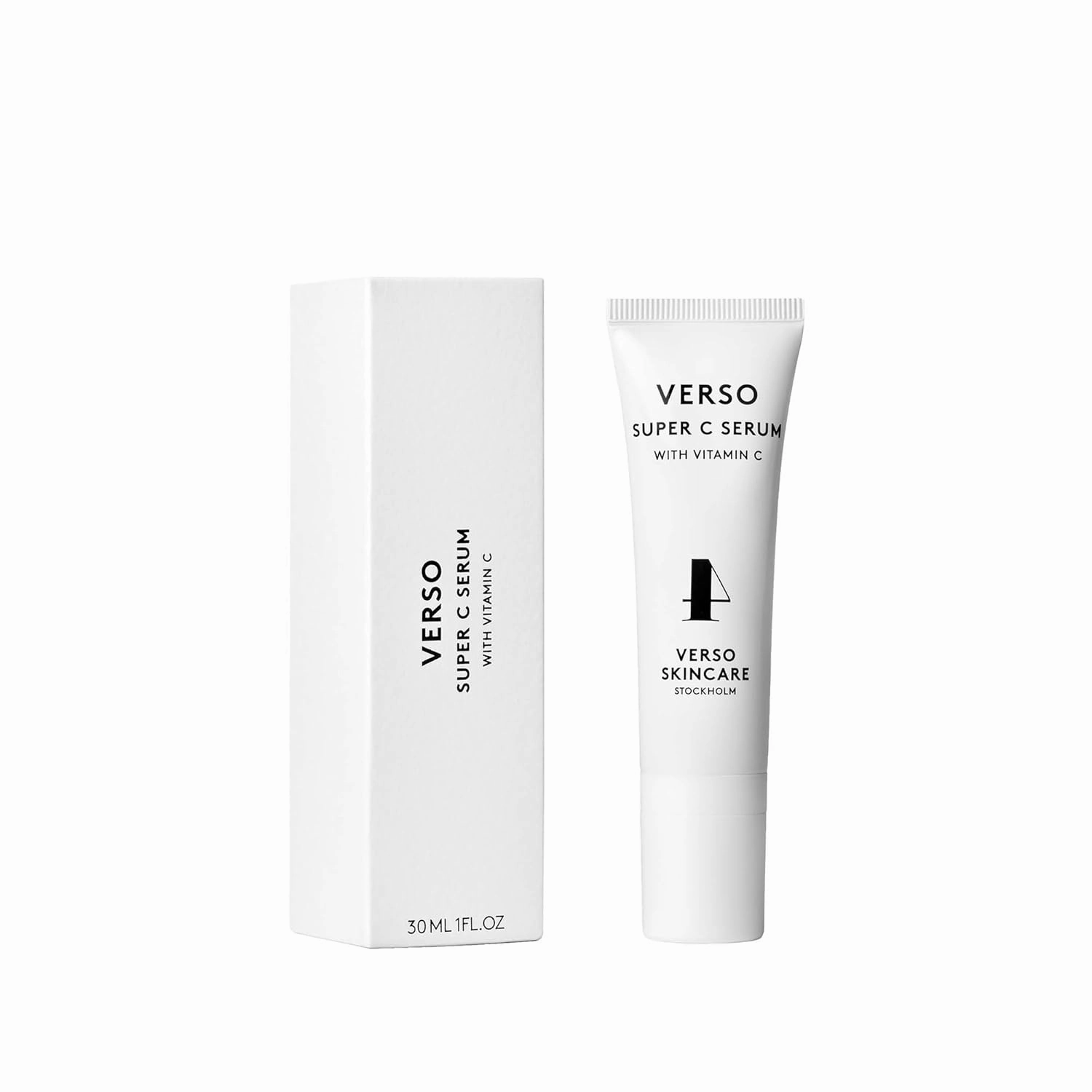 Verso Skincare | Super C Serum with Vitamin C | Daily Vitamin C Face Serum for Youthful Skin | Face Care Made Easy (1 fl oz)