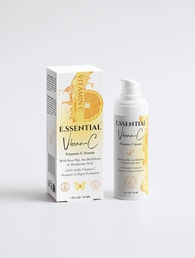 Vibran-C Vitamin C Serum, with Vitamin E, Sea Buckthorn, Rosehip Oil, Hyaluronic Acid, Ferulic Acid, and Jojoba Oil – Antioxidant, Protects, Hydrates, Firms, & Repairs for Radiant Skin, 1oz