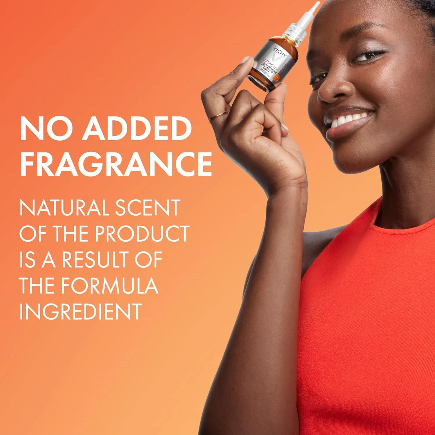 Vichy LiftActiv Vitamin C Serum For Face, Brightening Serum With Pure Vitamin C   Hyaluronic Acid   Vitamin E, Reduces Fine Lines, Smooths Skin Texture, Improves Radiance, Anti Aging