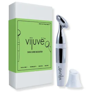 VIJUVE Anti Aging Face Massager for Wrinkles Appearance Removal and Facial Skin Tightening - Boost Effects of Skin Care Cream, Serum - Anti Wrinkle Facial Toning Massage Device
