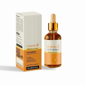 Vita.min C Face Serum (Niacinamide) With Vit E,A,B & Hyaluronic Acid For Glowing Skin | Boosts Hydration | Advanced Brightening Formula With Power of Vitamin C | for All Skin Type | 20 ml