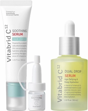 VITABRID Dual Drop Serum   C12 12 Hour Vitamin C Soothing Serum Bundle