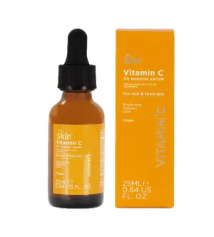 Vitamin C Face Serum | Vitamin C 3% Booster Serum with Vegan Extracts (Fragrance Free, Pack of 1)