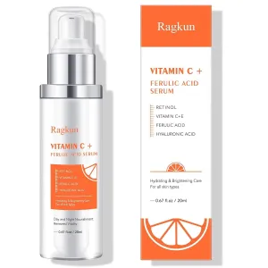 Vitamin C Serum for Women, Dark Spot Remover for Face, CE Ferulic Acid, Hyaluronic Acid, Retinol, Hydrate & Plump Anti Aging Wrinkle