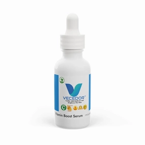 Vitamin Boost Serum – Brightening & Hydrating Face Serum with Antioxidants for Glowing Skin, Anti-Aging, 1oz