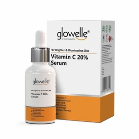 Vitamin C 20% With Orange Extracts, Lemon Extracts and Witch Hazel Extract Face Serum | For Brighter and illuminated Skin - 30 ML