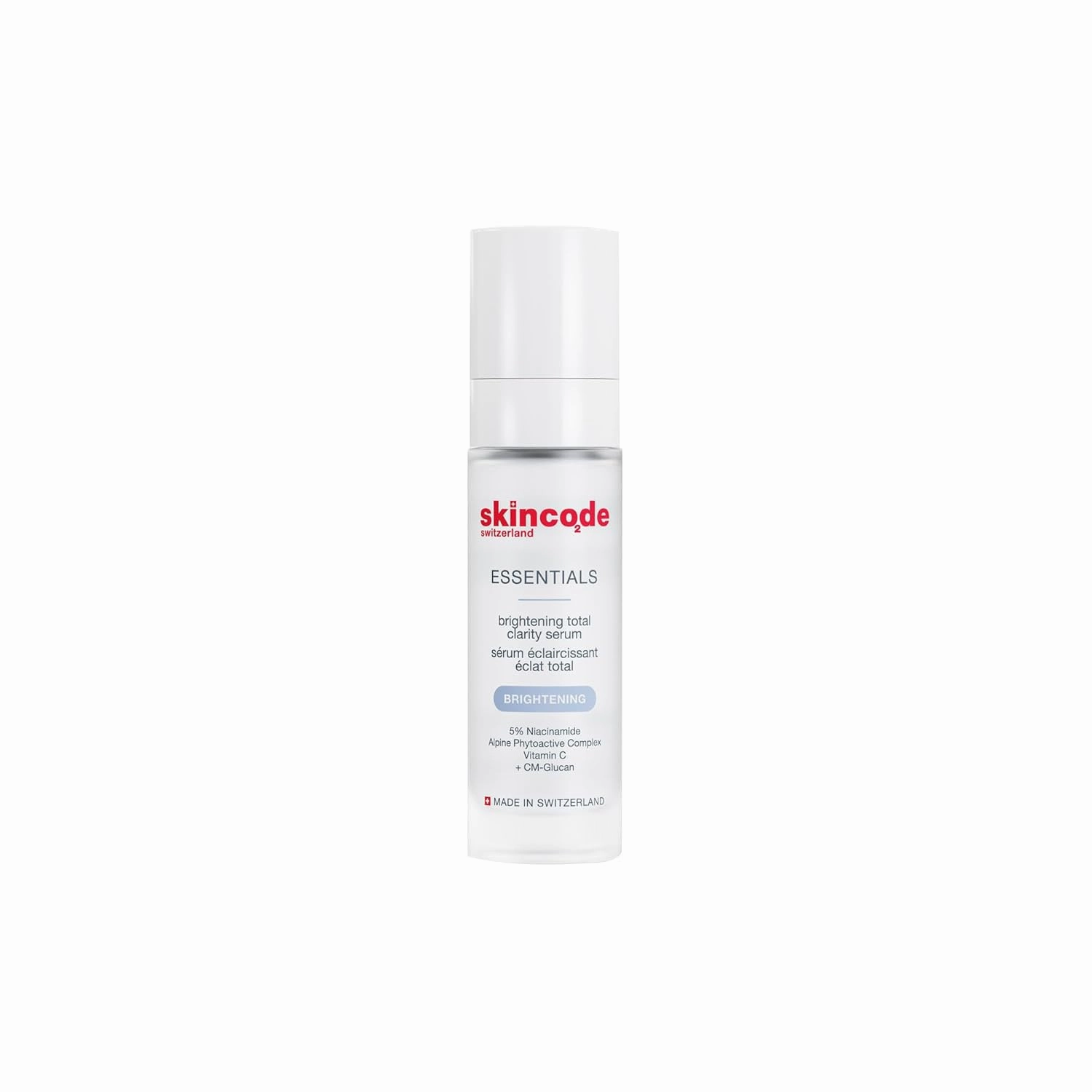 Vitamin C Brightening Serum for Face | Vitamin C Serum for Hyperpigmentation & Dark Spots | Niacinamide & Alpine Phytoactive Complex | Hydrating Serum for Sensitive Skin |Swiss Skin Care 30ml
