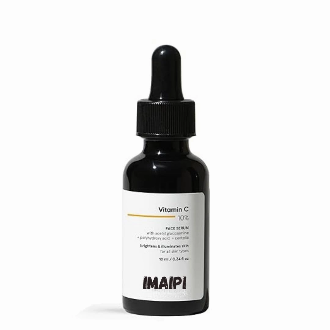 Vitamin C Face Serum, 10% Ethyl Ascorbic Acid, Brightening and Hydrating Formula, 0.34 fl oz