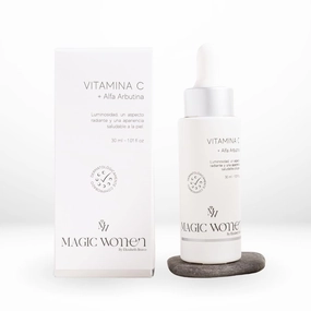 Vitamin C Face Serum – Brightening Serum with Alpha Arbutin – Antioxidant Treatment for Uneven Skin Tone and Radiant Glow – 1 Fl Oz