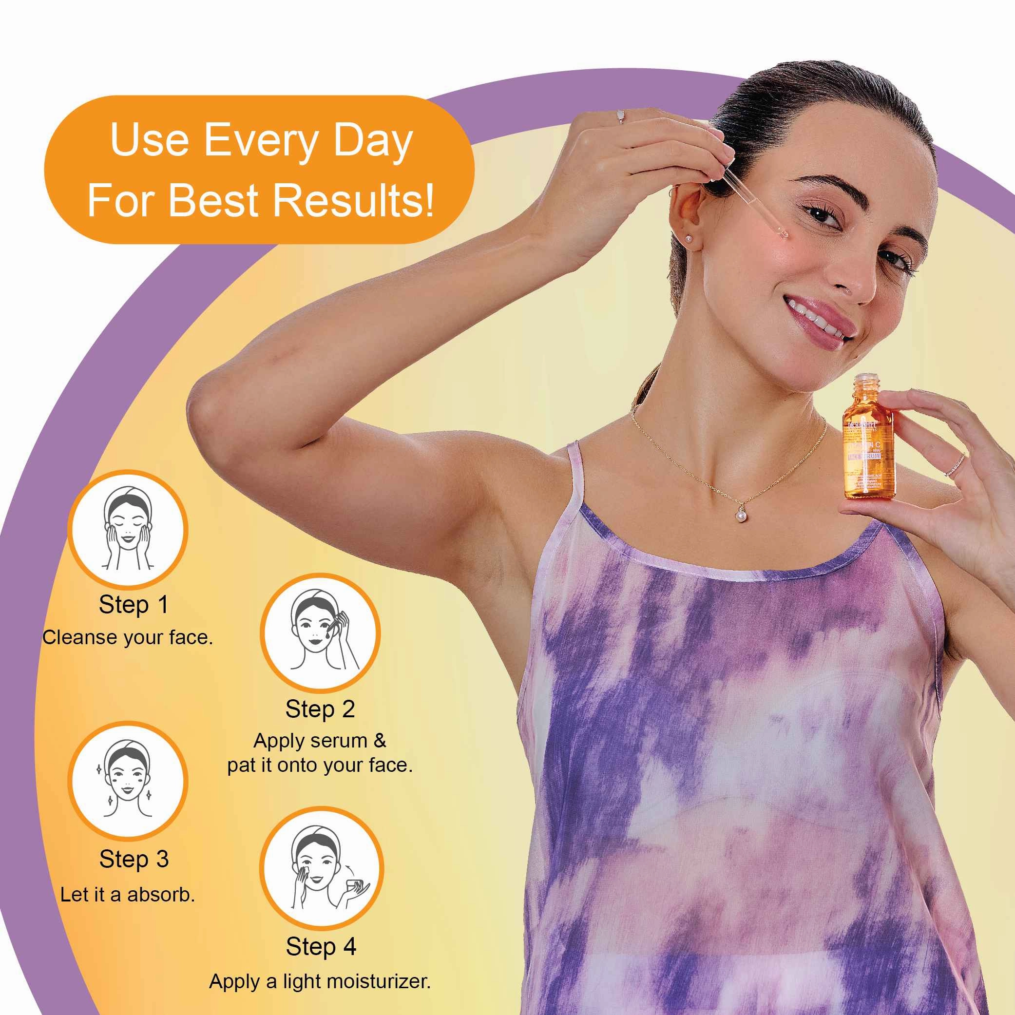 Vitamin C Face Serum for Glowing Skin