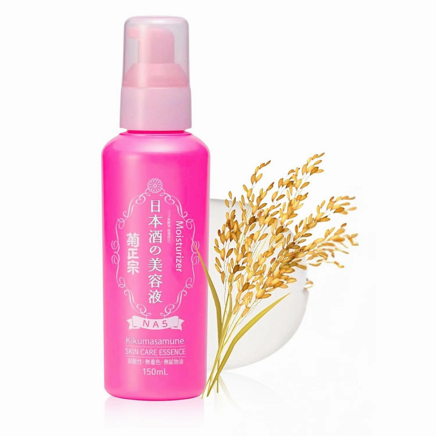 Vitamin C Face Serum for Women & Men, Anti-Aging Face Moisturizer with Amino Acid, Ceramide & Fermented Rice Extract from Japan for Dry, Oily, Sensitive Skin& Pore Firming 5.1 Fl Oz